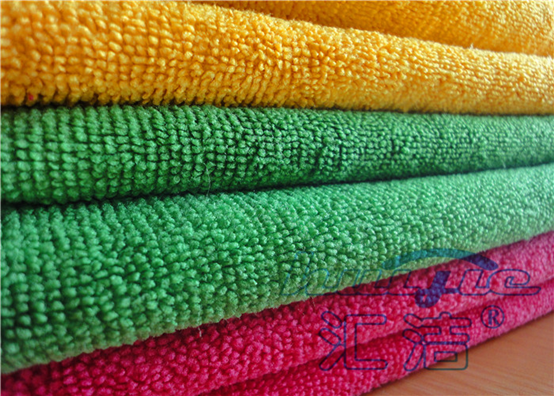 Eco Friendly 100% Polyester Microfiber Cleaning Cloth Super Comfortable 12” x 12”