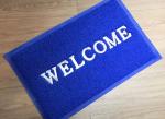 Custom welcome pvc coil mat for front door PVC Coil Logo Door Mat
