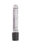 16*100mm Grey Vacuum Blood Test Tube with Composite Antimony System Technology