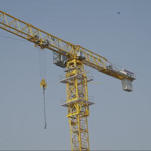 Quality Hot Sale 8 Tons 6015 Flat Top Tower Crane With Self Erecting Frame wholesale