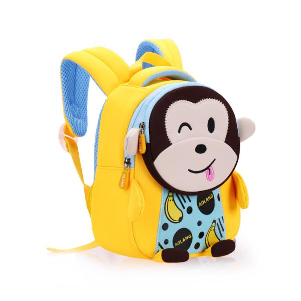 3D Rocket Waterproof Kids Backpack Cartoon Girls Astronauts School Bags Anti