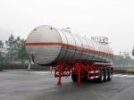 Stainless Steel Gas Tanker Truck Trailer For 39500L Propylene Oxide delivery