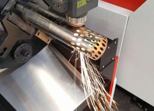 Quality Red Light Aiming CNC Laser Tube Cutting Machine Taiwan HIWIN Linear Guide wholesale