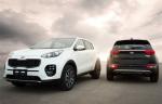 Back Door Inner Stainless Steel Scuff Plate For KIA New Sportage 2016 KX5