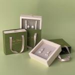 Custom Luxury Jewelry Ring Set Box Special Paper Printed Jewelry Packaging Box