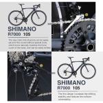 KOOTU Carbon Road Bike T800 Carbon Fiber Bicycle Shimano Sora 18 Speed