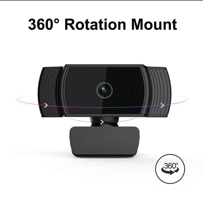 HD 1080P USB PC Web Cameras Autofocus With Privacy Cover