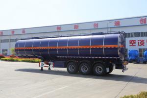 Quality 3-Axles Carbon Steel 40000-50000L Oil Tank/Fuel Transport Tanker Semi Truck Trailer wholesale