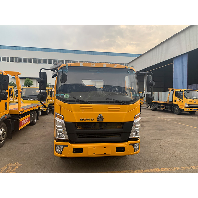 4000kg 5000kg Road Wrecker Truck Sinotruk Wrecker Tow Truck Body Kit Manual