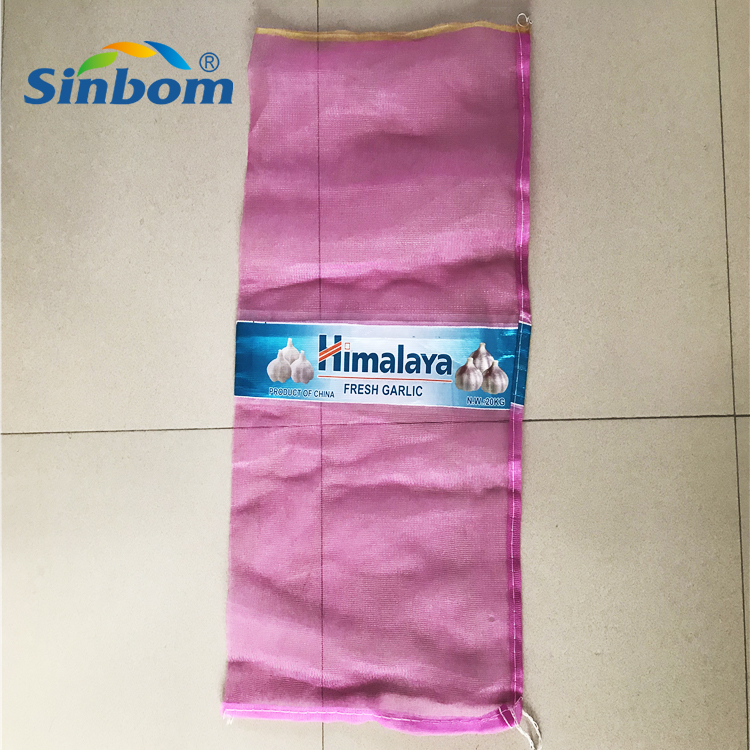 Customized Size Onion Garlic Vegetable Mesh Bag with Customer's Demands Buy Direct