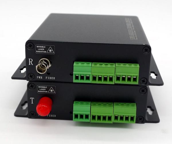 Audio fiber extender,2-ch BIDI Balanced audio over fibe extender,balanced audio
