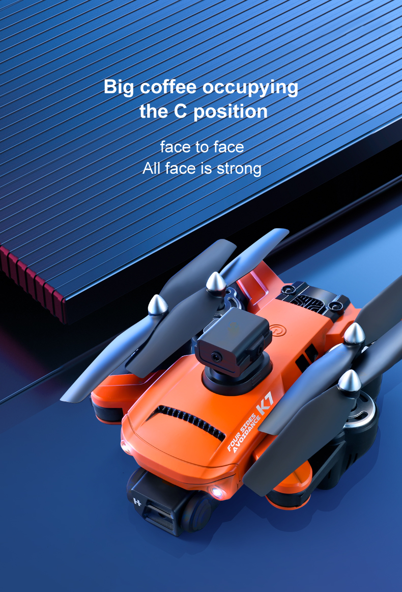 Battery 1800 mAh Plastic Foldable Dual Camera Wifi Fpv Obstacle Avoidance Mini Quadcopter Drone