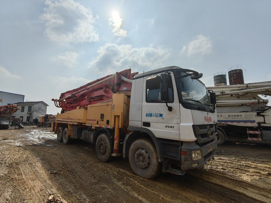 46m Putzmeister Concrete Pump Truck on Mercedes Benz Heavy Equipment