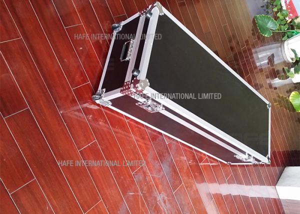 Exhibit Used Ata Flight Road Case Transportation Box Colorful Two Liftout Trays