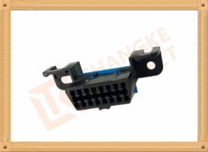 Quality Automotive 16 Pin Obd Female Connector / Obd2 16 Pin Connector SOF009 wholesale