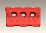Traffic Barrier Automatic Blow Molding Machine Diagonal Tie Bar Central Clamping
