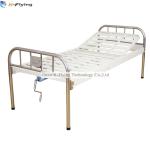 Stainless Steel Headboard 1 Crank Cold Rolled Steel Hospital Nursing Bed
