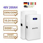51.2V 200Ah Lithium Iron Phosphate Solar Battery 10KWH Rated Capacity Lifepo4
