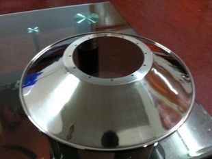 Customized CNC Metal Spinning Machine Parts Stainless Steel Lamp Shade