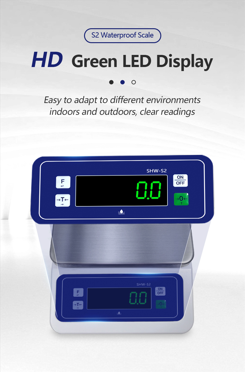 430 Stainless Steel Plate S2 Waterproof Electronic Small Scale with IP68 Protection Level