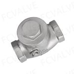 Investment Casting Stainless Steel Female NPT Threaded Check Valve for