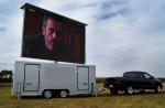 shenzhen mobile led screen trailer for the outdoor advertising