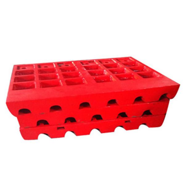 Cheap High Manganese Mn13Cr2 30 Tooth Jaw Crusher Jaw Plate Castings And Forgings for sale