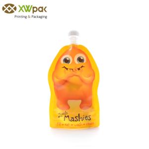 Quality Bottom Sealing 7mm Juice Liquid Stand Up Pouch / Air Proof Liquid Pouch With Spout wholesale