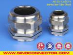 Rustless Cable Glands Thread Metric & PG Waterproof IP68 Stainless Steel SUS304,
