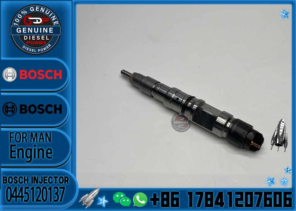 0445120137 Diesel Pump Injection 0 445 120 137 High Pressure Fuel Injector 0445 120 137 for Car