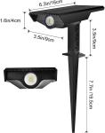 Solar Spot LightsOutdoor Adjustable LED Beam Angle Outdoor Solar Spotlight