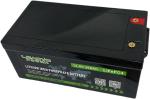 Smart Marine Lithium ion Battery 12V 300Ah Boat Deep Cycle Lifepo4 Batteries