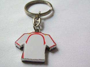Eco - friendly OEM 2.5mm Promotional Metal Keyrings