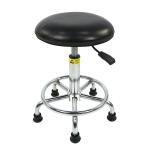Customizable 20 Inches PU Leather Chairs Antistatic Lab Chair 300lbs