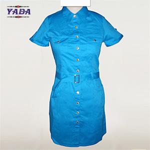 Quality New design pictures office straight blue dress fashion women clothing bulk wholesale dresses for ladies wholesale