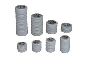Quality Light Gray 5kV ANSI A20-1 Porcelain Standoff Insulators wholesale