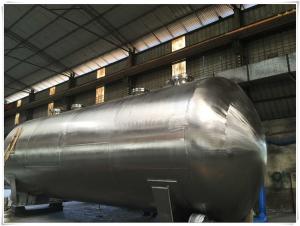 Quality Vertical Industrial Compressed Air Receiver Tank 10 Bar Pressure 0.6m3 Liter wholesale