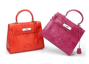 Quality Dongguan manufacturer sells new crocodile skin handbag for ladies with customized logo wholesale