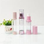 30ml Cosmetic Airless Bottle Clear Plastic For Travel Outdoor Activities And