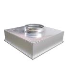 Cleanroom High Efficiency 250mm HEPA Filter Boxes 5mm EVA Gasket