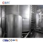 Industrial Central Bakery Factory Spiral Quick Freezer For Frozen Croissant