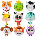 Creative DIY Animal Crafts Paper Plate Kit For Preschool 3-8 Years Kids