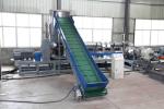 Industrial Small Scale Plastic Recycling Machine / Plastic Recycling Plant
