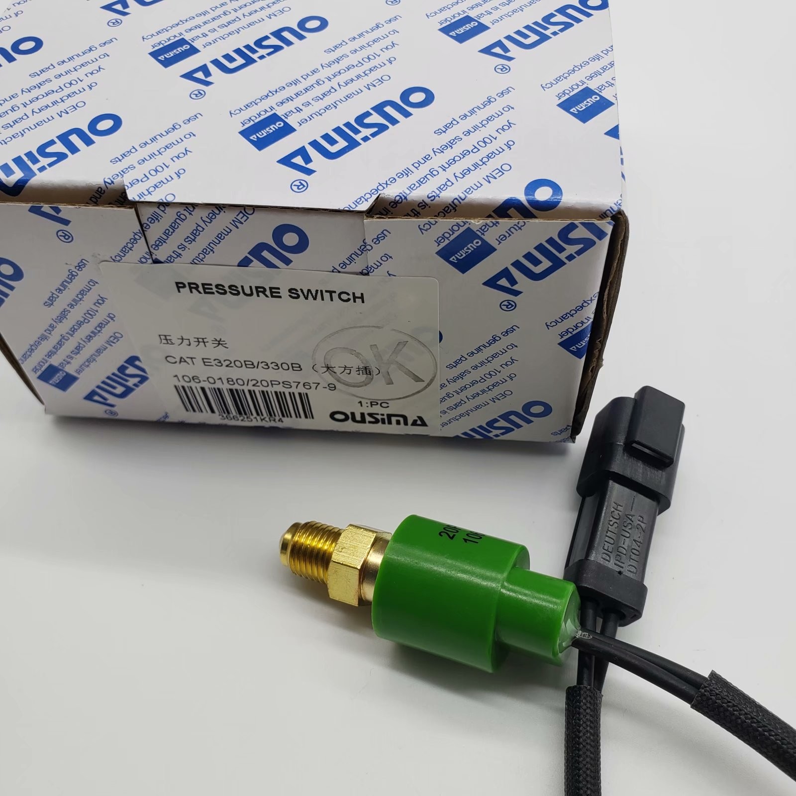 OUSIMA 106-0180 20PS767-9 Pressure Switch Sensor For E320B/330B