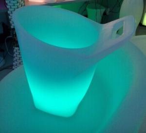 Quality LED ice Wine Bucket IC-021 Rechargeable battery,RGB color changing , remote control wholesale