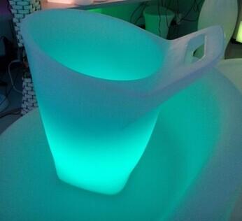 LED ice Wine Bucket IC-021 Rechargeable battery,RGB color changing , remote