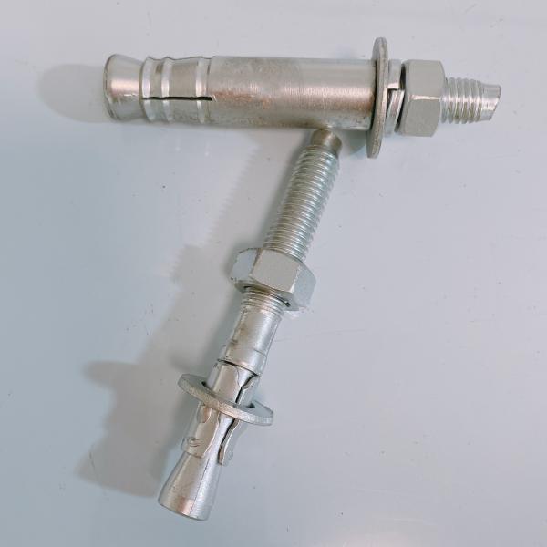 Cheap 304 Concrete Expansion Anchor Bolts Anchors Through Bolt Wall Wedge 12mm for sale