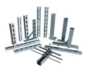 China 41 X 21 40 X 40  Slotted C Channel Steel Concrete Insert Hot Dip Galvanizing SS316 on sale