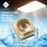 3w 3535 255nm UV UVC LED Chips 265nm 275nm For Air Water Purifier