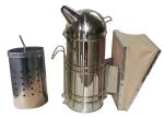 European Stainless Steel Round bee smoker beekeeping with inner tin M